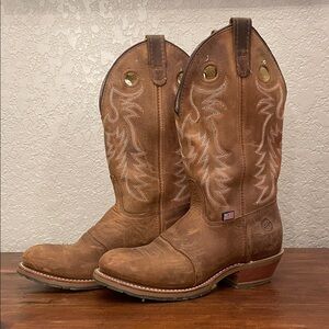 Double H Ladies Tan Work Boots